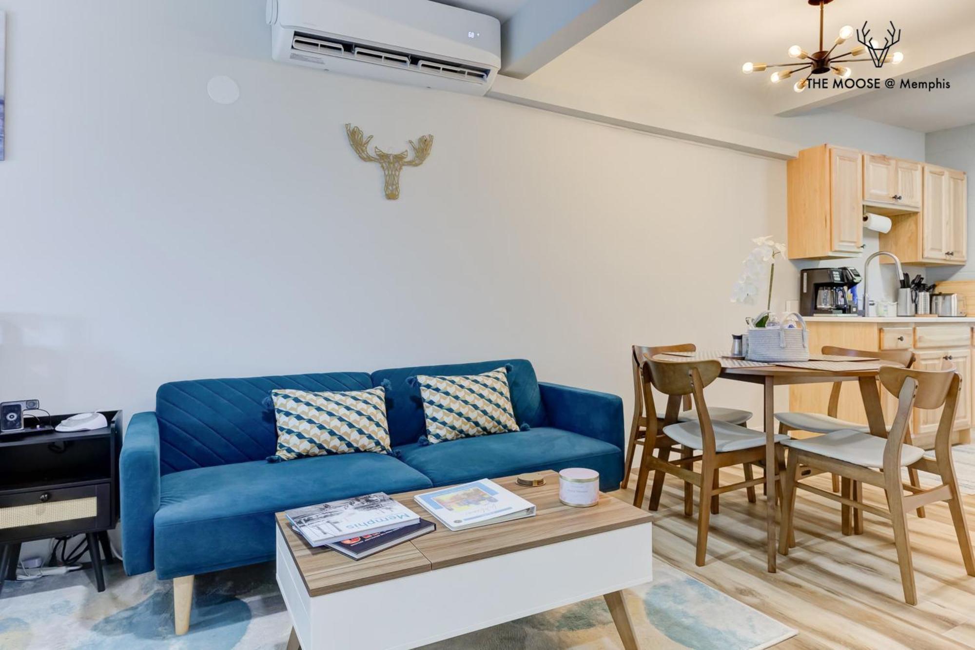 孟菲斯The Moose #11 - Luxe Modern Loft With King Bed, Free Parking & Wi-Fi公寓 外观 照片