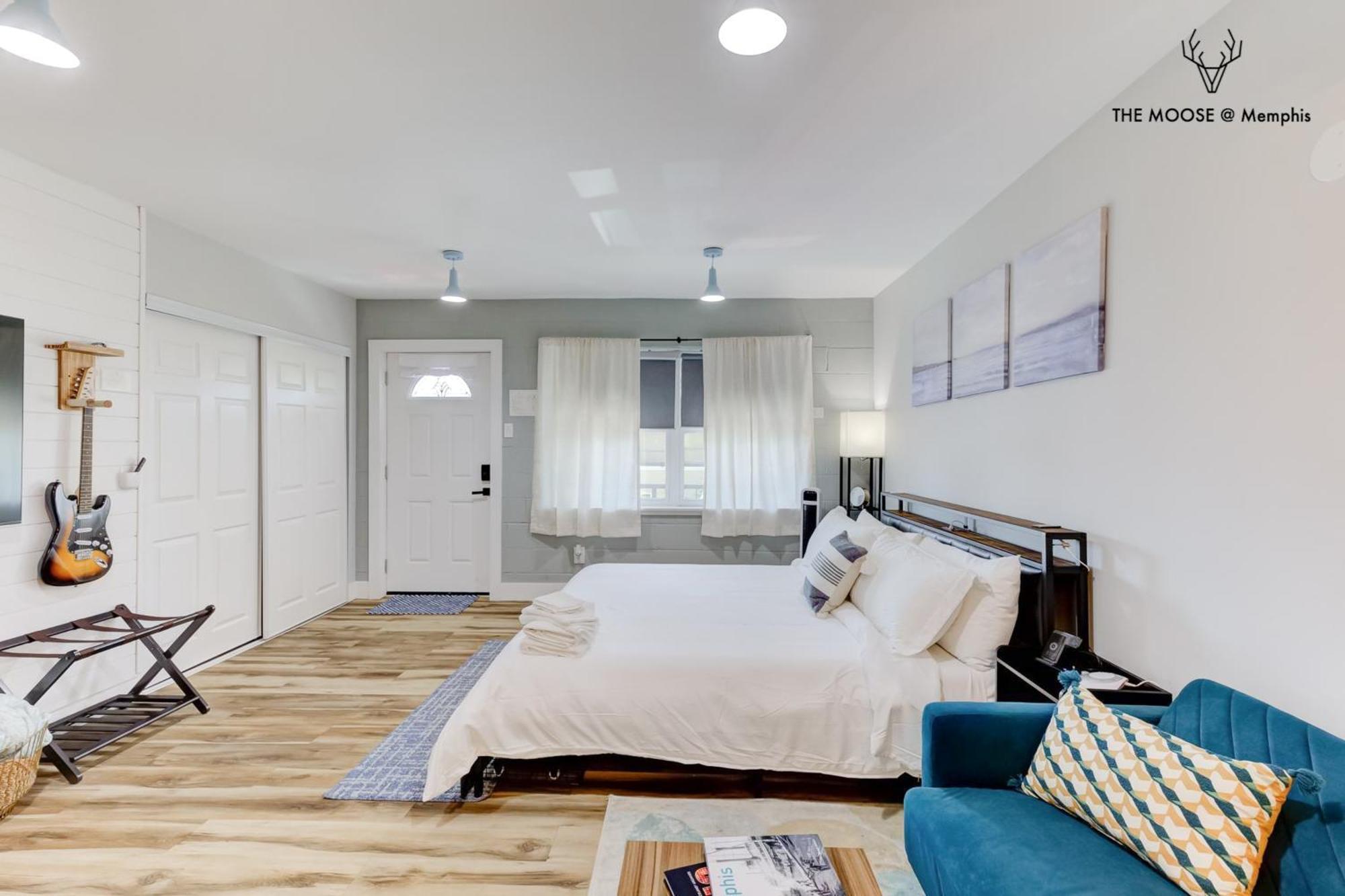 孟菲斯The Moose #11 - Luxe Modern Loft With King Bed, Free Parking & Wi-Fi公寓 外观 照片